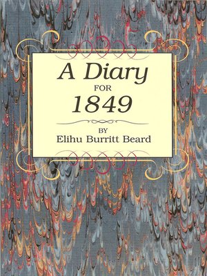 cover image of A Diary for 1849